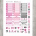 Printable Big Happy Planner Valentine's Day Stickers Kit - Etsy