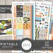 Back to School Planner Stickers Printable HOBONICHI Weeks - Etsy