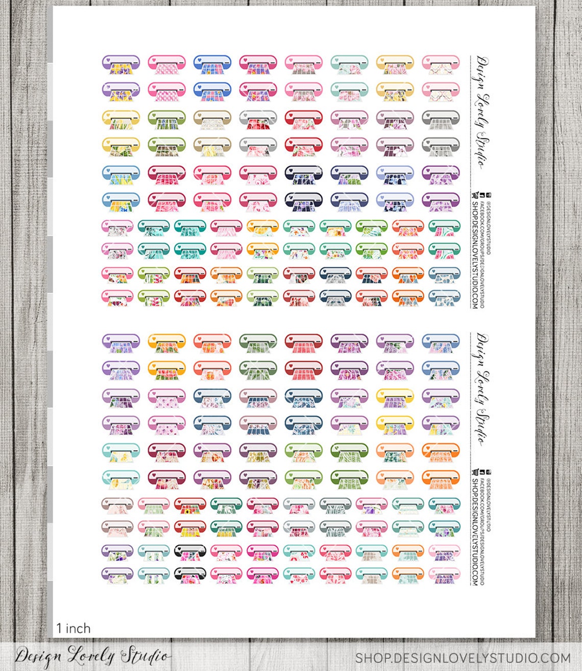 Cutter Block Sticker Sticker Cutters Stickers, Printable Cutting Machine Stickers, Printable ...
