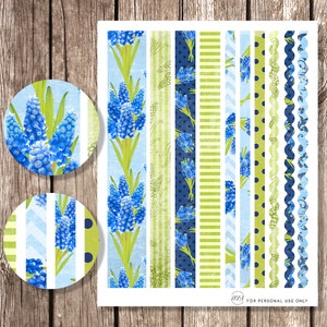 Horizontal Planner Kit, EC Horizontal Planner Stickers, Weekly Planner ...
