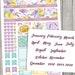Erin Condren Monthly Planner Stickers, Monthly Planner Printable, Lemon ...