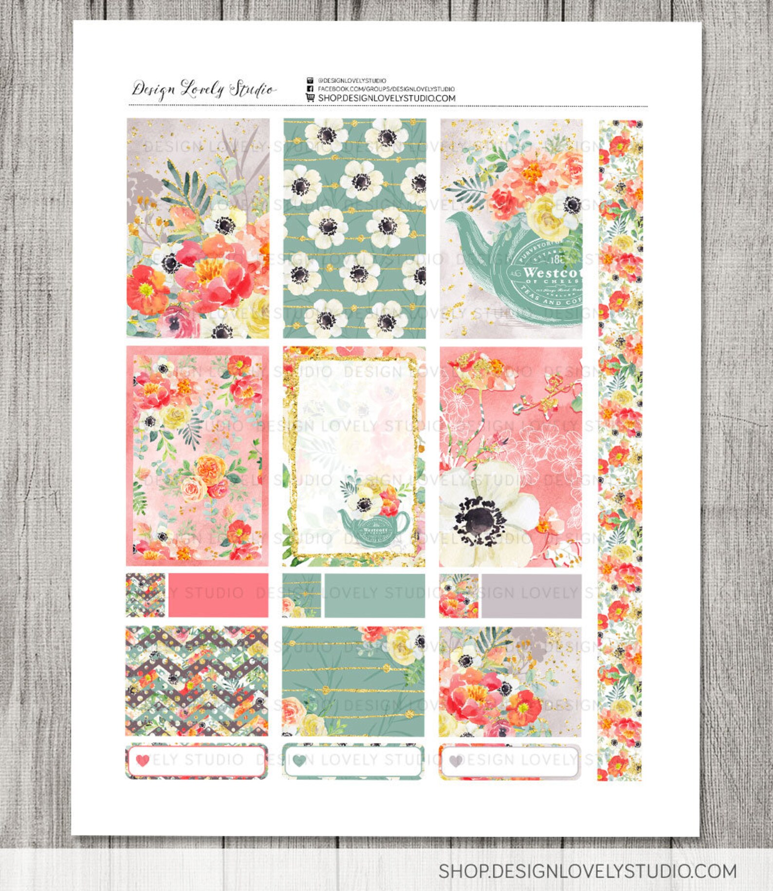 Big Happy Planner PRINTABLE Stickers Weekly Stickers Kit - Etsy