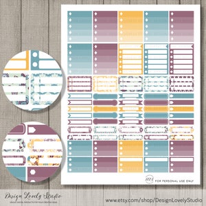 Weekly Kit for Erin Condren, ECLP Vertical Stickers, Pastel Planner ...