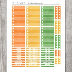 Printable St Patricks Day Planner Stickers Kit, Big Happy Planner March ...