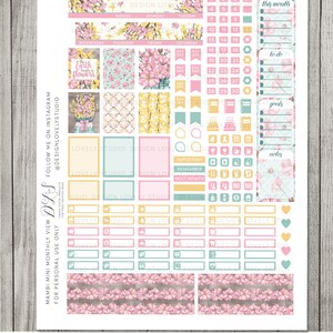 Mini Happy Planner Monthly Stickers Kit, Printable Monthly Planner ...