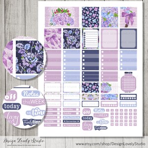 Mini Happy Planner Printable Stickers, Mini Happy Planner Weekly Kit ...