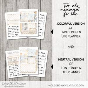 November Daily Notes Printable NOVEMBER Notes Page Stickers, Fall Planner Stickers, Erin ...