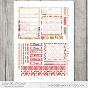 Printable Erin Condren Notes Page Stickers, Fall Planner Stickers ...