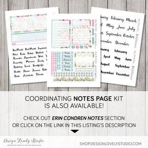 Erin Condren Monthly Planner Kit, Printable Monthly Planner Stickers ...