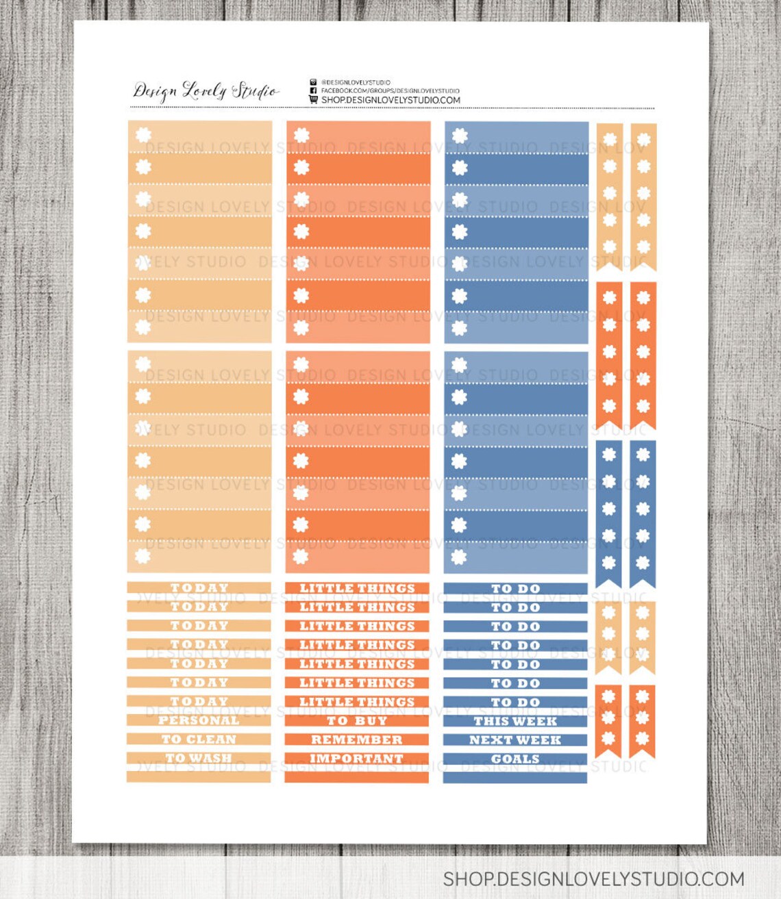 Big Happy Planner PRINTABLE Weekly Kit Fall Planner Stickers | Etsy