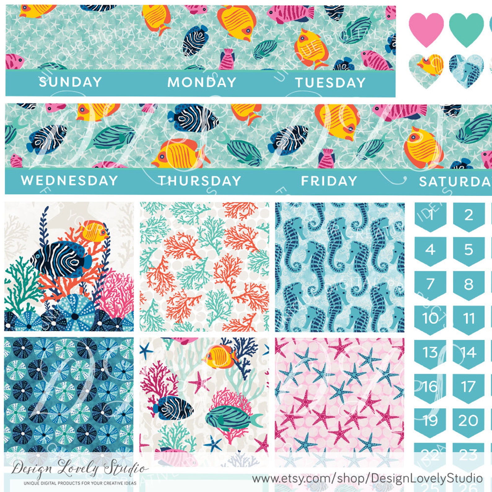 Monthly Planner Stickers Big Happy Planner Monthly Stickers - Etsy