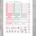 Big Happy Planner PRINTABLE Stickers, Weekly Stickers Kit, Romantic ...