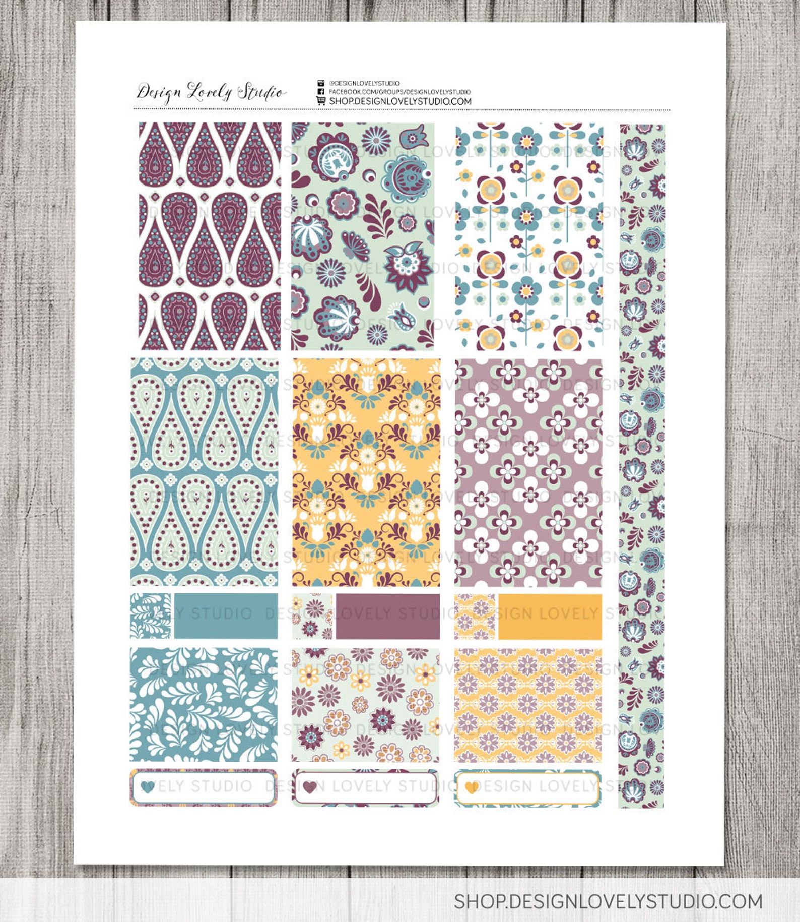 Big Happy Planner Printable Stickers Printable Weekly - Etsy