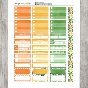 Printable St Patricks Day Planner Stickers Kit, Big Happy Planner March ...