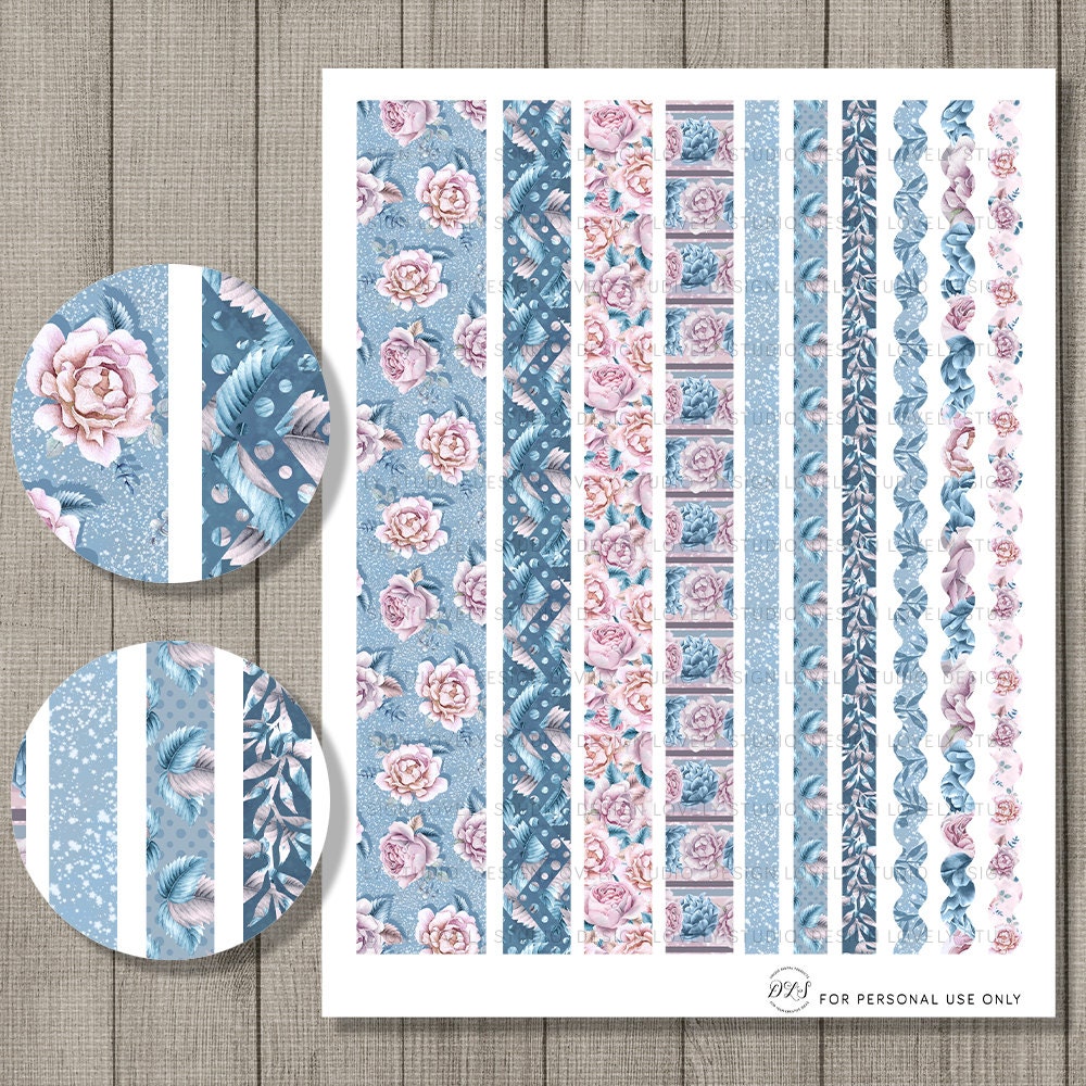 Vertical Planner Stickers for Erin Condren, Weekly Planner Kit, ECLP ...