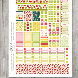 Mini Happy Planner Monthly Sticker Kit, Mini Happy Planner Monthly ...