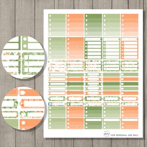 ECLP Vertical Stickers, Weekly Planner Kit for Erin Condren, Printable ...