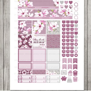 Happy Planner PRINTABLE Stickers Kit, Happy Planner Monthly Planner ...