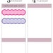 Printable Scallop LABEL Stickers, Multicolor Scallop Label Planner ...