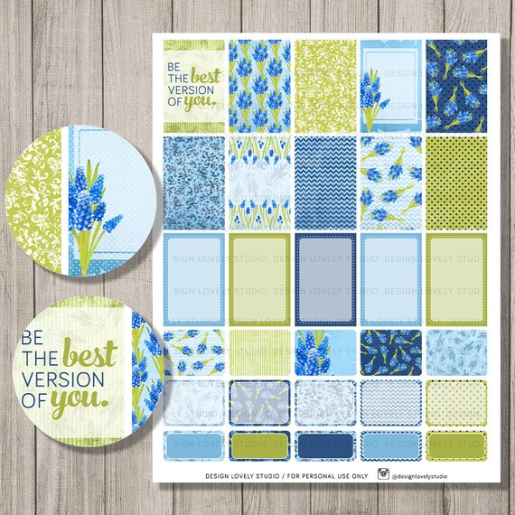Happy Planner Kit, Mambi Printable, Happy Planner PDF, Weekly