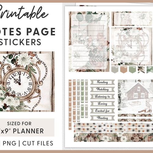 APRIL Sticker Kit April Printable Planner Stickers for Erin - Etsy