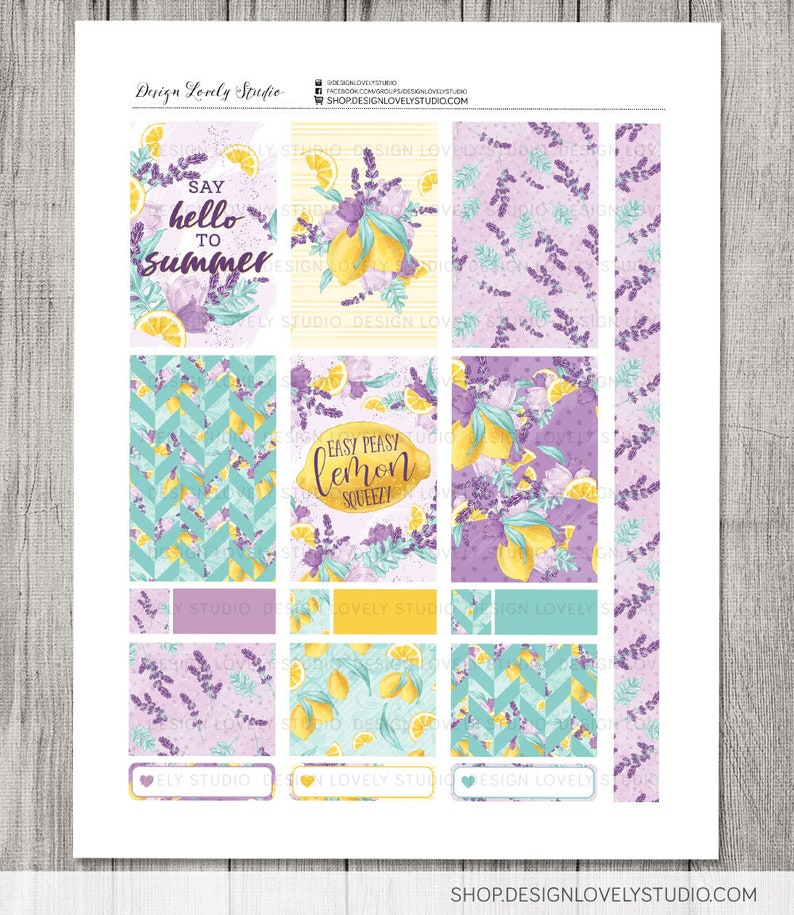 PRINTABLE Big Happy Planner Stickers Kit Weekly Planner | Etsy