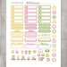 SPRING Planner Stickers Kit, Printable Big Happy Planner Spring ...