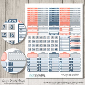Winter Happy Planner Stickers, Happy Planner Winter Weekly Kit, Happy ...