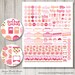 ECLP Horizontal Stickers Printable Planner Stickers Kit - Etsy