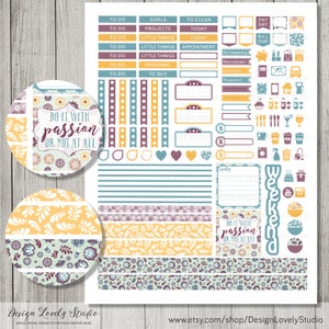 Mini Happy Planner Printable, Happy Planner Mini, Happy Planner Weekly ...