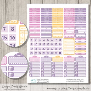 Happy Birthday Planner Printable, Birthday Planner Stickers, Printable ...