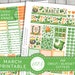 Happy Planner March Monthly Kit Happy Planner March Stickers | Etsy