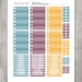 Big Happy Planner Printable Stickers, Printable Weekly Stickers Kit, Pastel Folk Planner ...