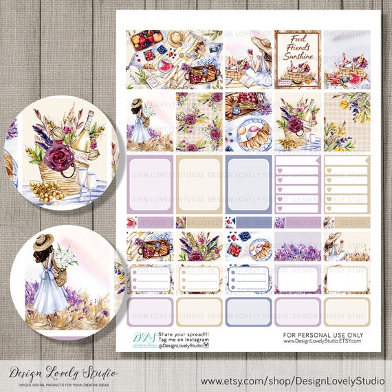 Backyard 4th DIY Erin Condren Planner Printables Printable Weekly Printable Planner Stickers Fourth Of July Independence Day