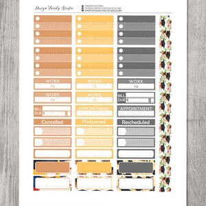 PRINTABLE Big Happy Planner Stickers Kit, Graduation Planner Stickers ...