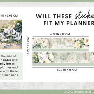 Printable Floral Planner Stickers Bundle for Happy Planner, Spring ...