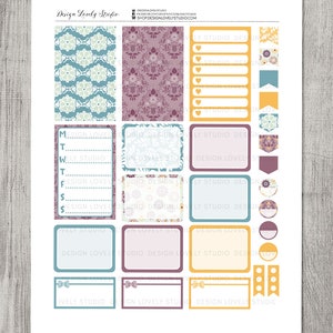 Big Happy Planner Printable Stickers, Printable Weekly Stickers Kit ...