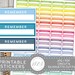 Remember Stickers, Remember Planner Stickers, Reminder Stickers ...