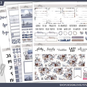 Happy Planner Printable Stickers, Happy Planner Monthly Sticker Kit ...