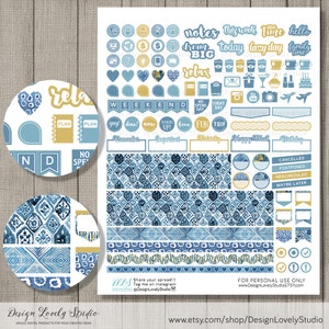 Printable Weekly Planner Kit Erin Condren Printable Stickers - Etsy