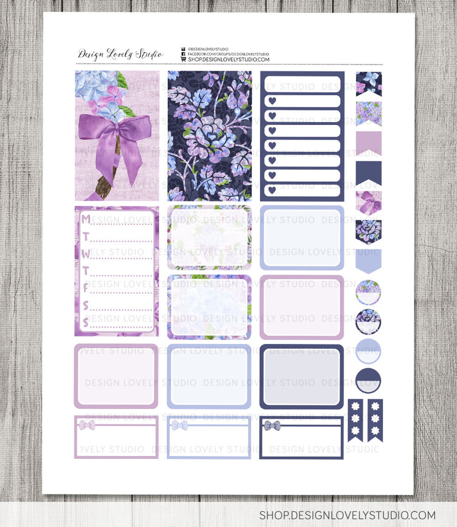 Big Happy Planner Printable Stickers, Weekly Planner Stickers Kit ...
