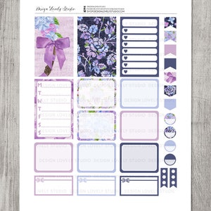 Big Happy Planner Printable Stickers, Weekly Planner Stickers Kit ...