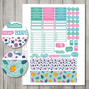 Happy Planner July Kit, July Monthly Spread, Happy Planner July ...