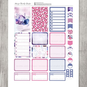 PRINTABLE Big Happy Planner Stickers Kit, Gems Planner Stickers ...