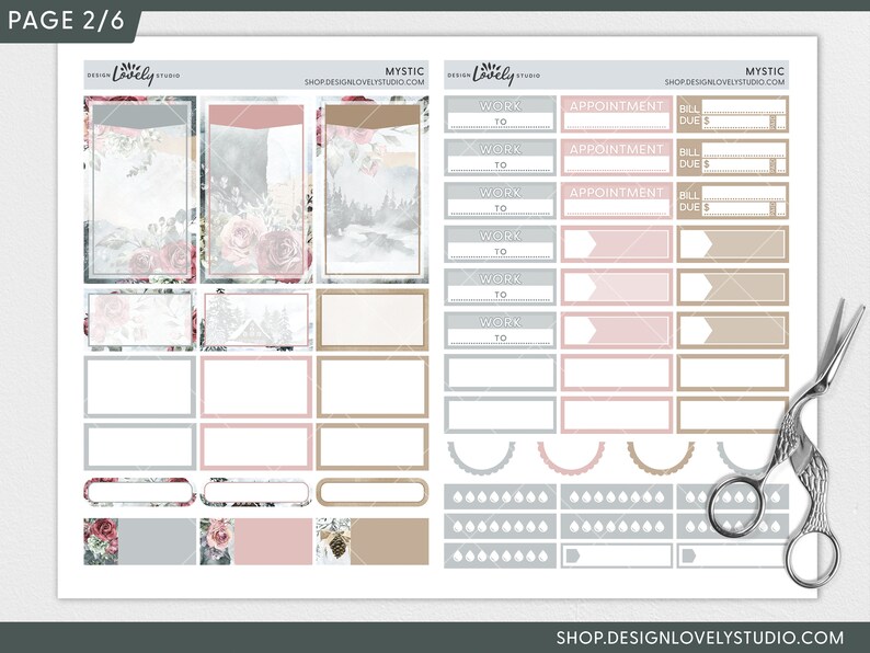 Winter Planner Stickers Printable Happy Planner Stickers - Etsy