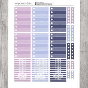 Big Happy Planner Printable Stickers, Weekly Planner Stickers Kit ...
