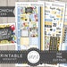 Printable BACK TO SCHOOL Planner Stickers Kit Hobonichi Weeks | Etsy