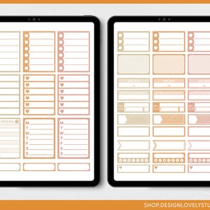 Digitala höstklistermärken, digitala höstklistermärken, Goodnotes-klistermärken, iPad-klistermärken, digitala planeringsklistermärken, Paris på hösten, DS134 bild 6