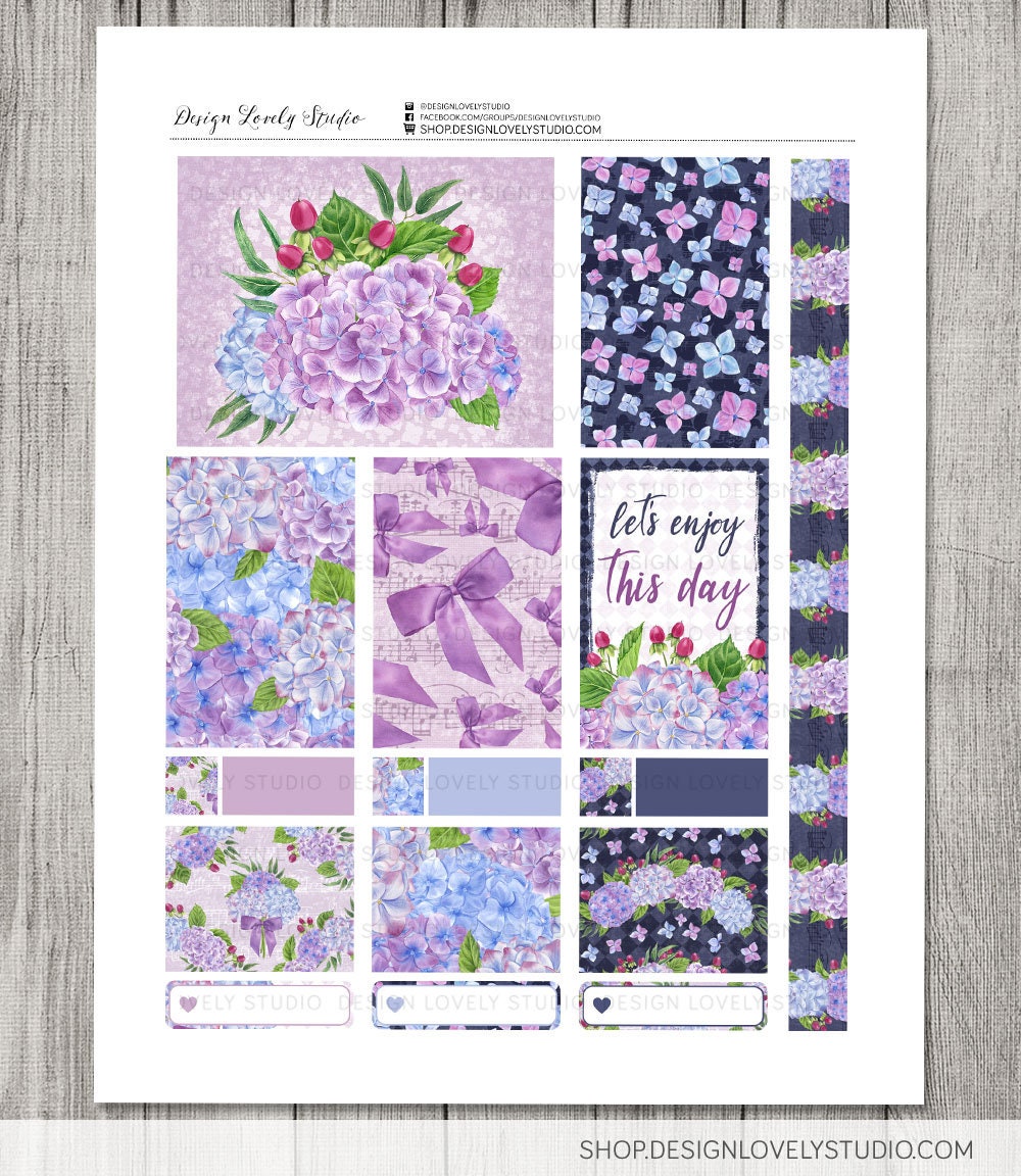 Big Happy Planner Printable Stickers, Weekly Planner Stickers Kit ...