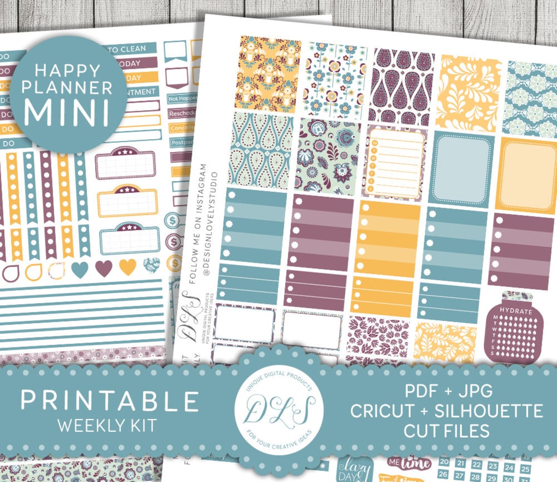 Mini Happy Planner Printable Happy Planner Mini Happy Etsy Mini Happy Planner Printable Happy Planner Mini Happy Etsy